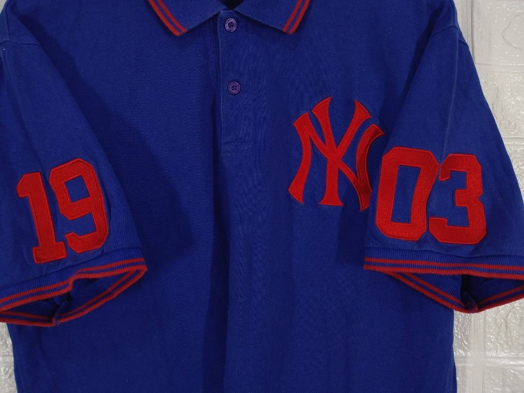 NY YANKEES POLO SHIRT (Category: Tshirts & Polo Shirts ) located in Baguio. Submitted by fashionfinds1999 (Listing ID 1466831101, Image 2). Description: 28 X 22 LARGE EXCELLENT CONDITION + SHIPPING FEE.