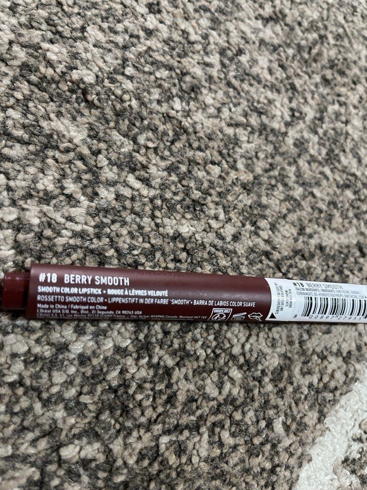 NYX from u.s (Category: Makeup) located in Manila. Submitted by ty_imported_goods (Listing ID 1466810697, Image 2). Description: Original from u.s Nyx lipstick #berry smooth.