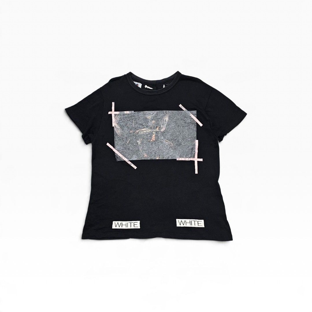 OffWhite SS15 Caravaggio Tee (Category: Tshirts & Polo Shirts ) located in Manila. Submitted by shio_gray (Listing ID 1466839458, Image 1). Description: Authentic sz XS L 26.5 x W 22 inches.