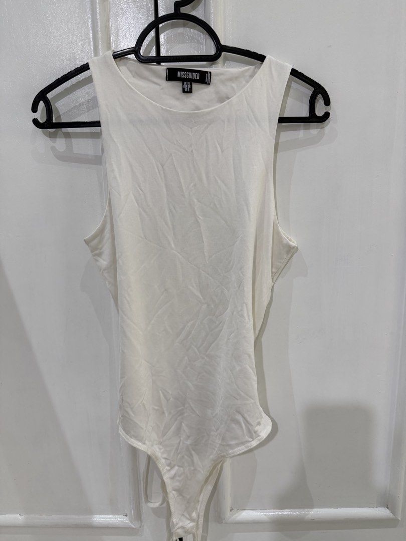 💯OG Missguided Backless Bodysuit (Category: Sleeveless) located in Pasig City. Submitted by roxannecawaling (Listing ID 1466886176, Image 2). Description: 📍Pasig -decluttering.
