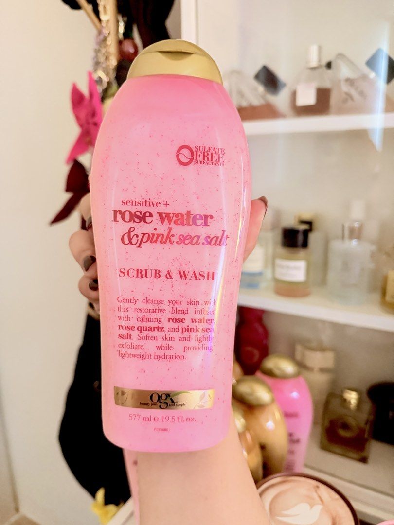 OGX Body Scrub & Wash (2in1) (Category: Bath) located in Angeles City. Submitted by ohmysushi_ (Listing ID 1466794735, Image 2). Description: Authentic OGX Body Scrub & Wash Fresh from New York 🤍 Limited stocks only! 📌 Available in: • Smoothing Coconut Coffee Scrub & Wash • Sensitive+ Rose Water & Pink Sea Salt Scrub & Wash.