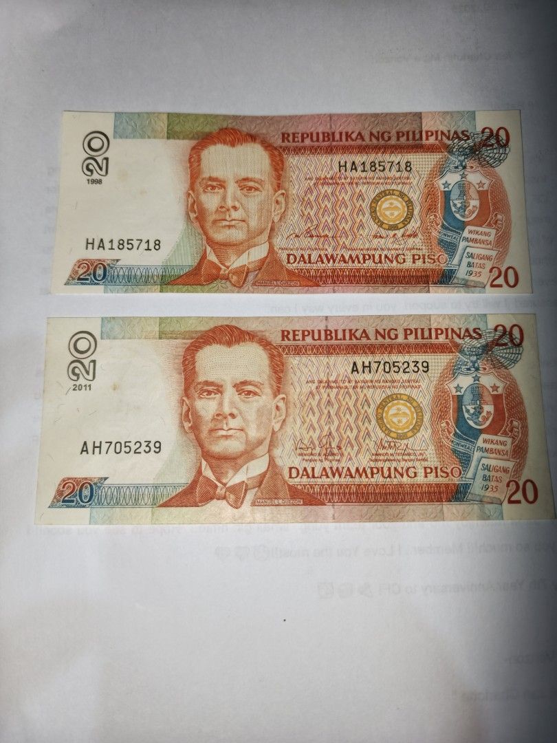 Old Philippine Money Take All Bundle (Category: Vintage Collectibles) located in Quezon City. Submitted by piaoliangcollections.ph (Listing ID 1466955919, Image 2). Description: Take it all for 5h. for collectors out there.