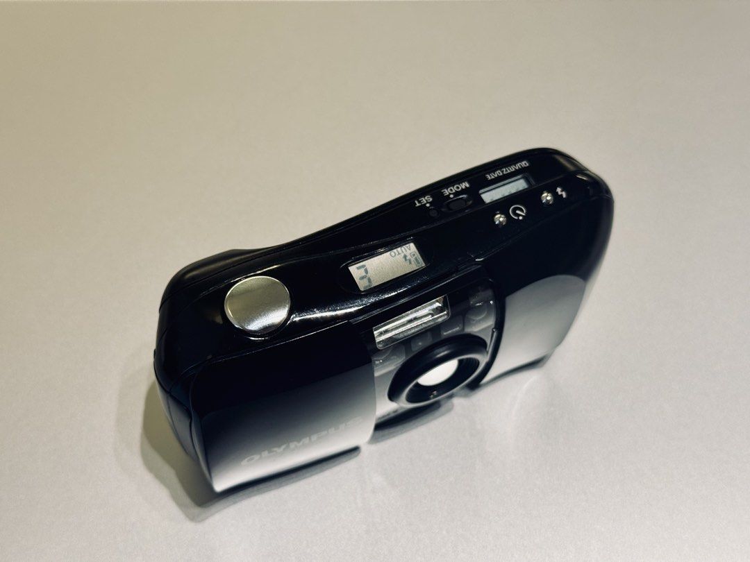 Olympus Mju-i film camera (Category: Cameras) located in San Miguel. Submitted by sessi (Listing ID 1466774179, Image 2). Description: -- This is a 35mm film camera -- 8/10 cosmetics - with some signs of usage and 4 tiny dusts in the viewfinder (as seen in the pictures) but they do not affect the photos. Comes as is..