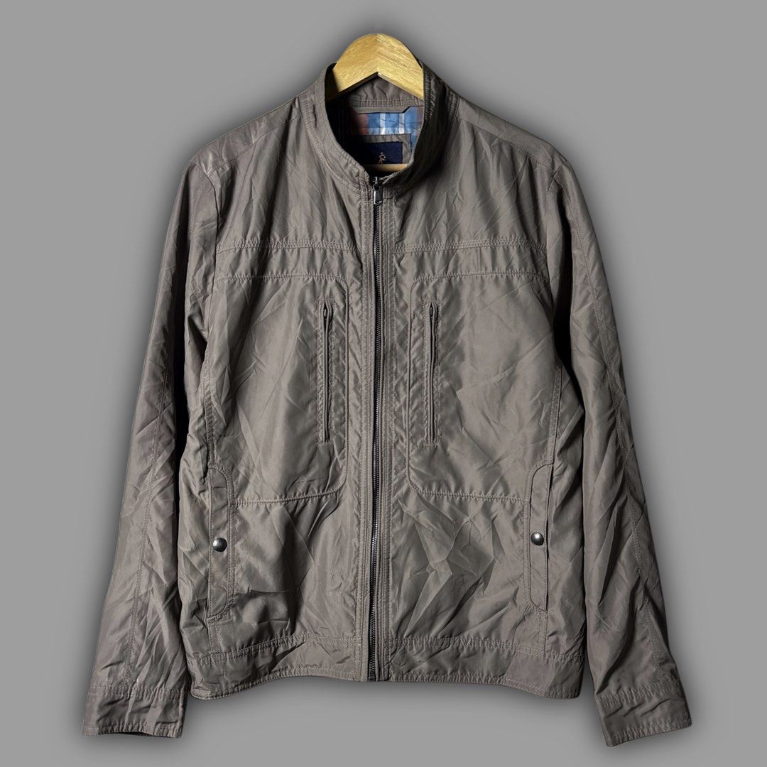 Olzen Formal Nylon Jacket (Category: Coats, Jackets and Outerwear) located in Zamboanga. Submitted by hype_thrifts (Listing ID 1466861950, Image 1). Description: OLZEN FORMAL NYLON JACKET - Medium Width: 22 Length: 25 Excellent condition - 480+SF.