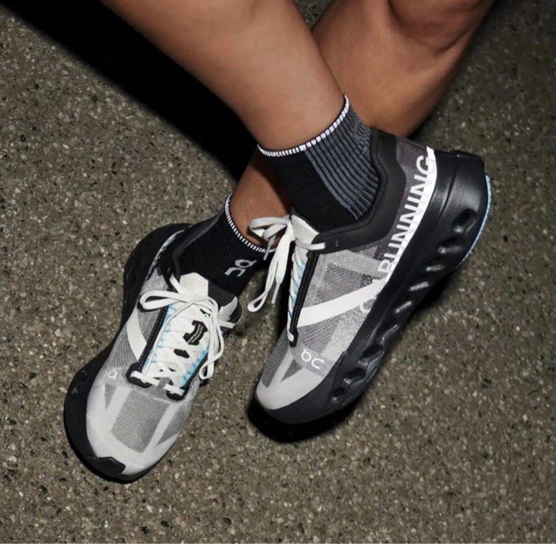 On Cloudsurfer Next ‘Black Dew’ (Category: Sneakers) located in Manila. Submitted by collectorfinds (Listing ID 1466900479, Image 2). Description: “DARK TONE. BRIGHT MOMENTUM.”🖤⚡️ On Cloudsurfer Next ‘Black Dew’ Men’s US Size 10 ❌ Before ₱ 11,895 ✅ NOW ₱ 8,895 ONLY 📩 PM us to purchase 📍2nd Floor, 317 Fernando Poe Jr Ave . Quezon City. Right above Yamaha near LRT 1 - Roosevelt Station. 📈 Prices subject to change without notice.