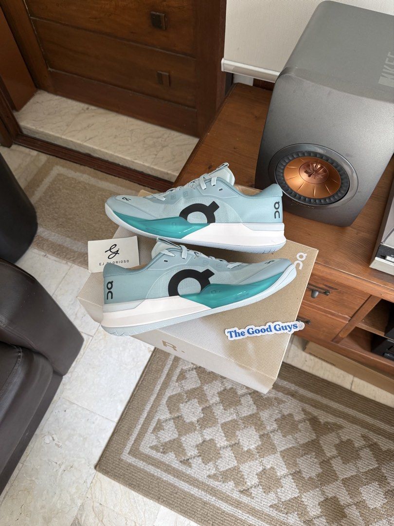 On The Roger Pro 3 Brook Neem (Category: Sneakers) located in Santa Maria. Submitted by ej.glorioso (Listing ID 1466938504, Image 1). Description: WTS / FS All legit, brand new, and available on-hand On The Roger Pro 3 Brook Neem Size 10m, Brand new ₱12,495 only! (below srp of ₱13,990) Bulacan area (near PH arena) BPI or Gcash only under my name Shipping via Lalamove, LBC, JRS, or J&T.