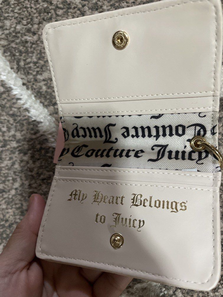 Original juicy couture from U.S (Category: Wallets & Card holders) located in Manila. Submitted by ty_imported_goods (Listing ID 1466801709, Image 3). Description: ❗️on sale❗️ Original from U.S Color: sandatone Srp: 35.