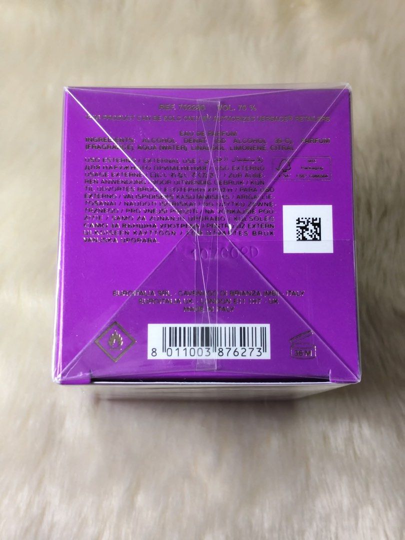 Original Versace Dylan Purple EDP 50ml. (Category: Fragrance & Deodorants) located in Quezon City. Submitted by docshop.orig (Listing ID 1466791924, Image 2). Description: 🌺 A bright, floral-fruity which gives a fresh, soapy, and playful sweet, sparkling citrus oprening perfect for everyday wear..