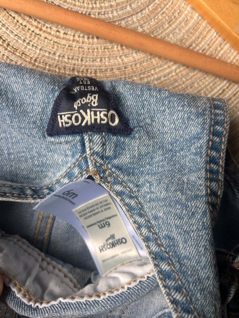 Oshkosh Denim Overall Jumper 6M (Category: Babies & Kids Fashion) located in Quezon City. Submitted by theentreprenurse (Listing ID 1466798300, Image 3). Description: 𝘼𝙐𝙏𝙊 𝙋𝘼𝙎𝙎 𝙏𝙊 𝙇𝙊𝙒 𝘽𝘼𝙇𝙇𝙀𝙍𝙎 📣 ʙʀᴀɴᴅ: oshkosh ꜱɪᴢᴇ: 6M ᴍᴏᴘ: ɢᴄᴀꜱʜ ꜱʜɪᴘᴘɪɴɢ 🛒 (NO RUSH. I'm a working momma :) ) ▪︎ꜰʟᴀꜱʜ ᴇxᴘʀᴇꜱꜱ | J&T ▪︎ʟᴀʟᴀᴍᴏᴠᴇ|ɢʀᴀʙ ~ 𝚃𝚑𝚎𝚜𝚎 𝚌𝚕𝚘𝚝𝚑𝚎𝚜 𝚊𝚛𝚎 𝚊𝚕𝚛𝚎𝚊𝚍𝚢 𝚠𝚊𝚜𝚑𝚎𝚍. 𝙺𝚒𝚗𝚍𝚕𝚢 𝚖𝚊𝚗𝚊𝚐𝚎 𝚢𝚘𝚞𝚛 𝚎𝚡𝚙𝚎𝚌𝚝𝚊𝚝