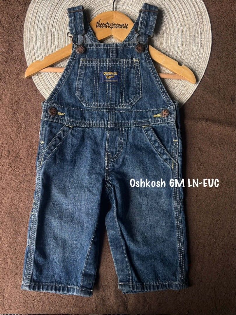 Oshkosh Denim Overalls Jumper 6M (Category: Community) located in Quezon City. Submitted by theentreprenurse (Listing ID 1466798686, Image 1). Description: 𝘼𝙐𝙏𝙊 𝙋𝘼𝙎𝙎 𝙏𝙊 𝙇𝙊𝙒 𝘽𝘼𝙇𝙇𝙀𝙍𝙎 📣 ʙʀᴀɴᴅ: oshkosh ꜱɪᴢᴇ: 6m ᴍᴏᴘ: ɢᴄᴀꜱʜ ꜱʜɪᴘᴘɪɴɢ 🛒 (NO RUSH. I'm a working momma :) ) ▪︎ꜰʟᴀꜱʜ ᴇxᴘʀᴇꜱꜱ | J&T ▪︎ʟᴀʟᴀᴍᴏᴠᴇ|ɢʀᴀʙ ~ 𝚃𝚑𝚎𝚜𝚎 𝚌𝚕𝚘𝚝𝚑𝚎𝚜 𝚊𝚛𝚎 𝚊𝚕𝚛𝚎𝚊𝚍𝚢 𝚠𝚊𝚜𝚑𝚎𝚍. 𝙺𝚒𝚗𝚍𝚕𝚢 𝚖𝚊𝚗𝚊𝚐𝚎 𝚢𝚘𝚞𝚛 𝚎𝚡𝚙𝚎𝚌𝚝𝚊𝚝𝚒𝚘𝚗𝚜..