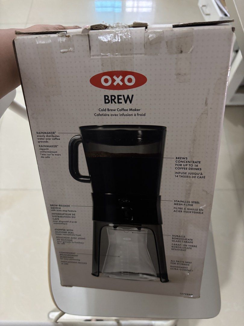 Oxo cold brew maker (Category: Coffee Machines & Makers) located in Marikina City. Submitted by nanananuggets (Listing ID 1466851824, Image 2). Description: Used twice.