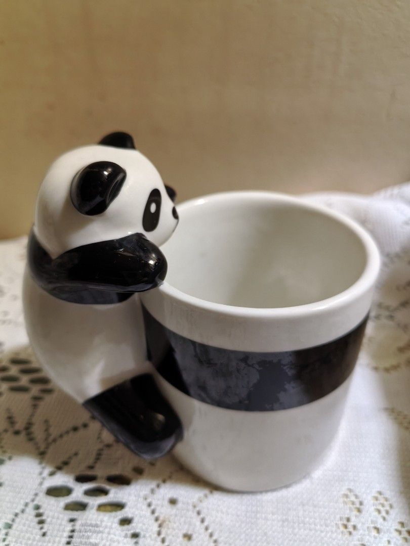 Panda Nonda ceramic mug 4x4" (Category: Coffee & Tea Tableware) located in Manila. Submitted by luckycharm_215 (Listing ID 1466913201, Image 3). Description: used good.