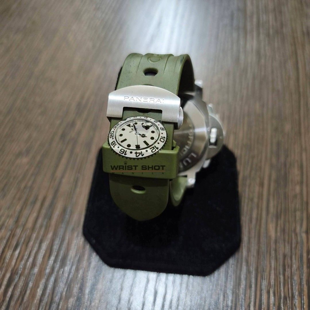 Panerai Luminor Daylight 44 (Category: Everything Else Others) located in Quezon City. Submitted by wristshotmanila (Listing ID 1466857033, Image 3). Description: Panerai Luminor Daylight 44 255,000 pesos Reference: PAM00251 Ivory chronograph PAM251 Case: 44mm steel Rating: 9/10 Crystal: sapphire Movement: automatic Foreign AD Year: 2008 Complete set Unit, box, card, manual, certificate, 2 original straps, pusher. IG: @wrist_shot_manila TikTok: @