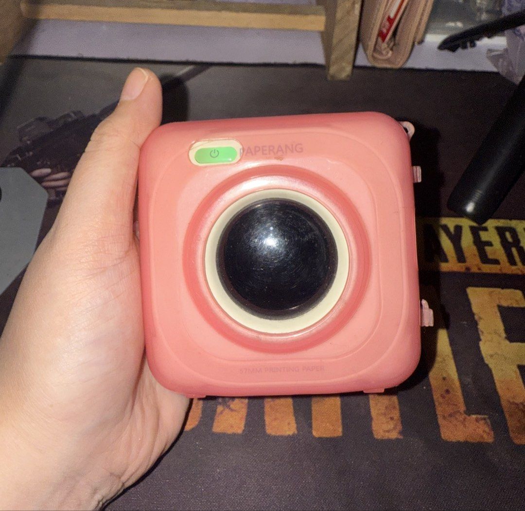 Paperang thermal printer (Category: Everything Else Others) located in Manila. Submitted by anncur8ts_ (Listing ID 1466858340, Image 1). Description: Selling my Paperang portable printer! 🖨️✨ Has minor flaws due to age and use, but other than that, it has no known issues and is still working fine. I bought this for ₱1.3k+ around 3 years ago. I’ll also include 3 rolls of paper with your purchase. 😊 Message me if interested!.