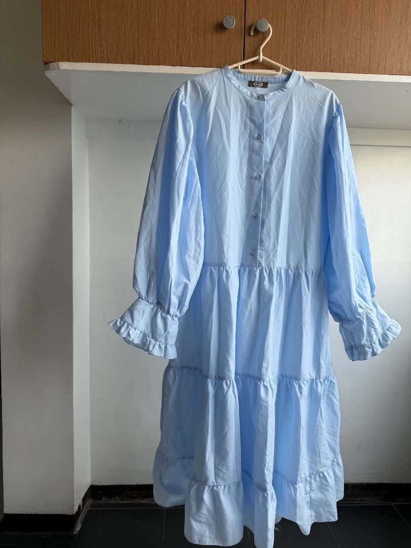 Pastel Blue Dress (Category: Dresses) located in Manila. Submitted by atozstuff (Listing ID 1466883889, Image 1). Description: Medium to Large.