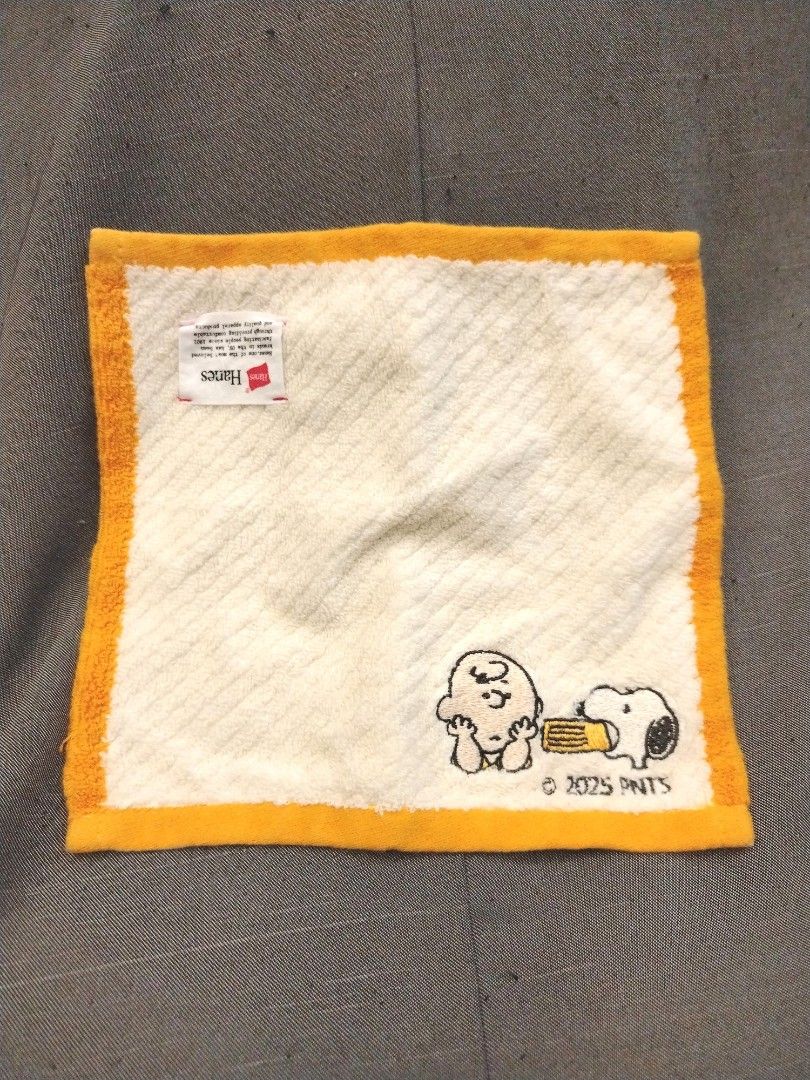 Peanuts Snoopy × Charlie Brown Face Towel (Category: Bedding & Towels) located in San Fernando. Submitted by jpmarketplace2023 (Listing ID 1466885084, Image 1). Description: 💚 All items are authentic from Japan. 💛 MOP: GCash (❌️ GCash Protect) 🩵 MOD: LBC only (❌️ S. Checkout, COD, COP) 💙 Meet-up: Vista Mall, San Fernando, Pampanga 💜 All items are on-hand. 🧡 First to pay gets the item first. ❤️ Breakable items are packed with care and cautio