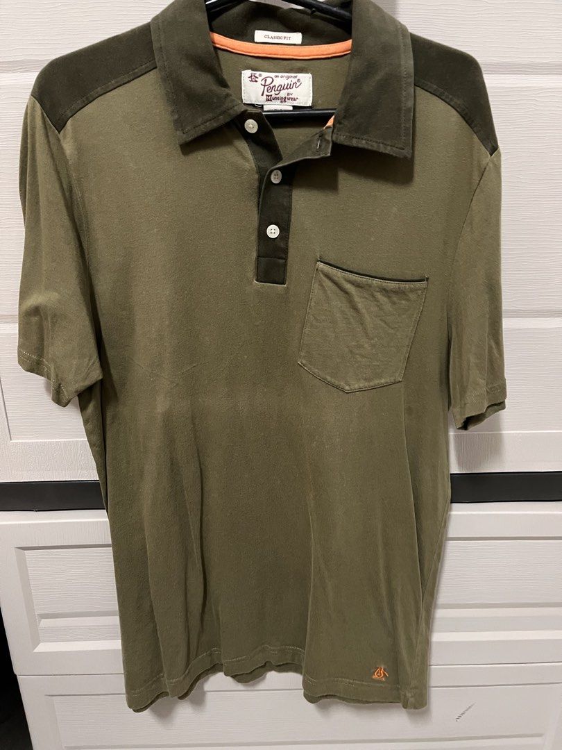 Penguin Musingwear Polo Shirt Olive M (Category: Tshirts & Polo Shirts ) located in Meycauayan. Submitted by ranastridran (Listing ID 1466879498, Image 2). Description: .