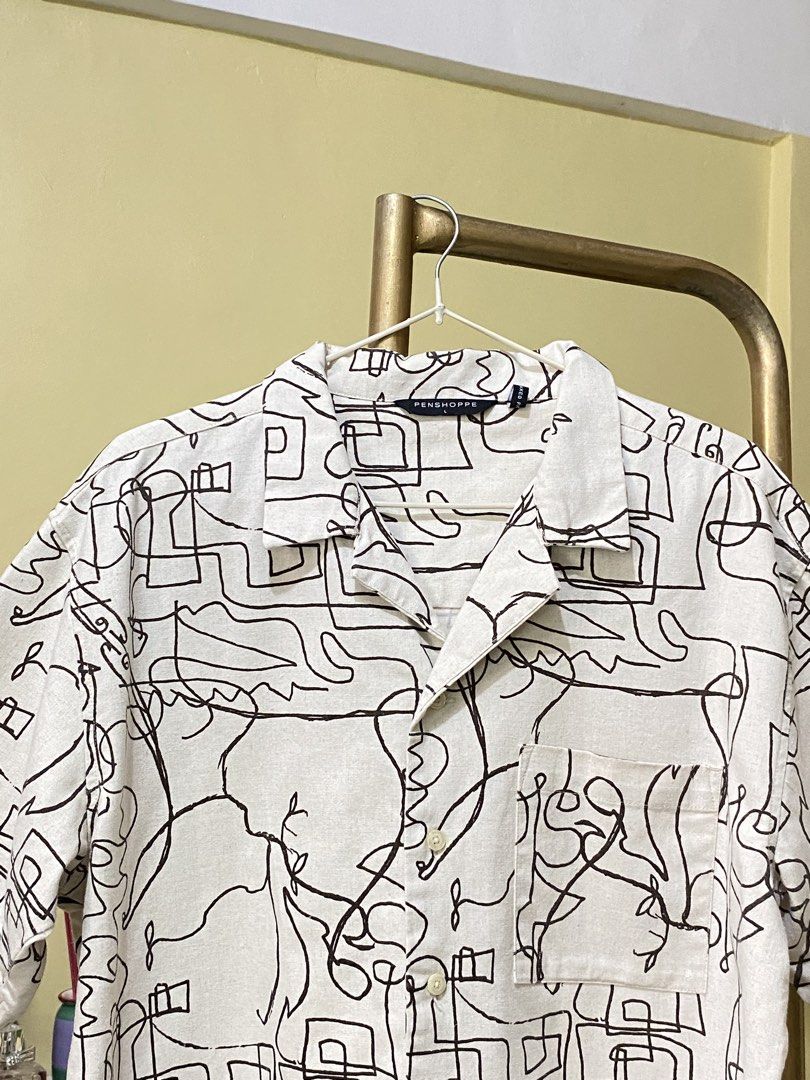 PENSHOPPE LINEN ABSTRACT PRINT POLO (Category: Tshirts & Polo Shirts ) located in Dasmarinas. Submitted by hannah.oakph (Listing ID 1466834913, Image 3). Description: .