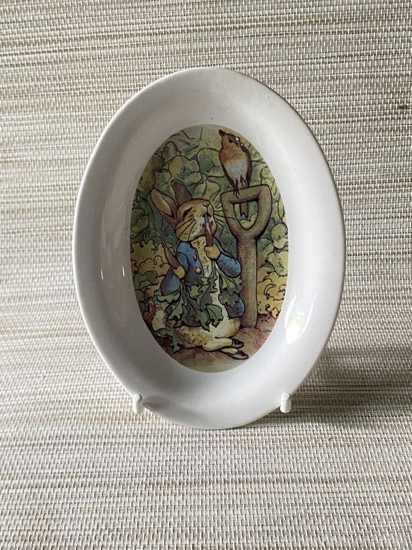 Peter Rabbit Cute Oval Ceramic Decor Plate (Category: Other Home Decor) located in Davao. Submitted by shauitoys2019 (Listing ID 1466821223, Image 1). Description: Davao location Original quality BRANDED products from Japan, UK, US and Australia. Preowned in mint condition Please manage your expectation as this is gently used item and doesn’t come with its original packaging nevertheless its in gOod condition. We ship via J&T MOP GCASH AND BPI BD