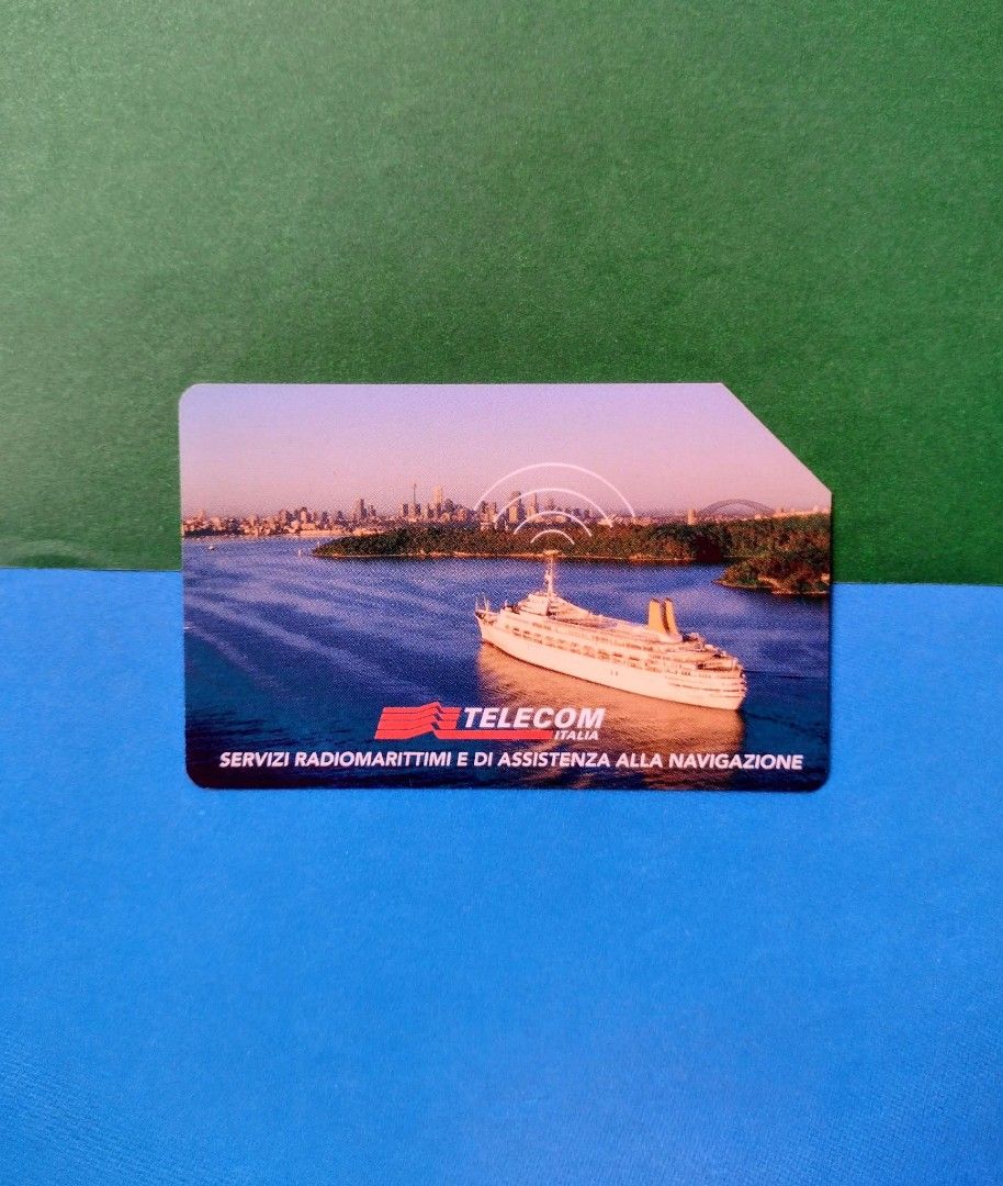 Phone cards ( used) :Italy & Germany (Category: Vintage Collectibles) located in Manila. Submitted by darkbloodmoon (Listing ID 1466804063, Image 2). Description: -40 per card -Upper : Italy -Racing Sail Boat -Middle: Italy - Ocean Liner SS Guglielmo Marconi -Bottom: Germany: High Speed Train.