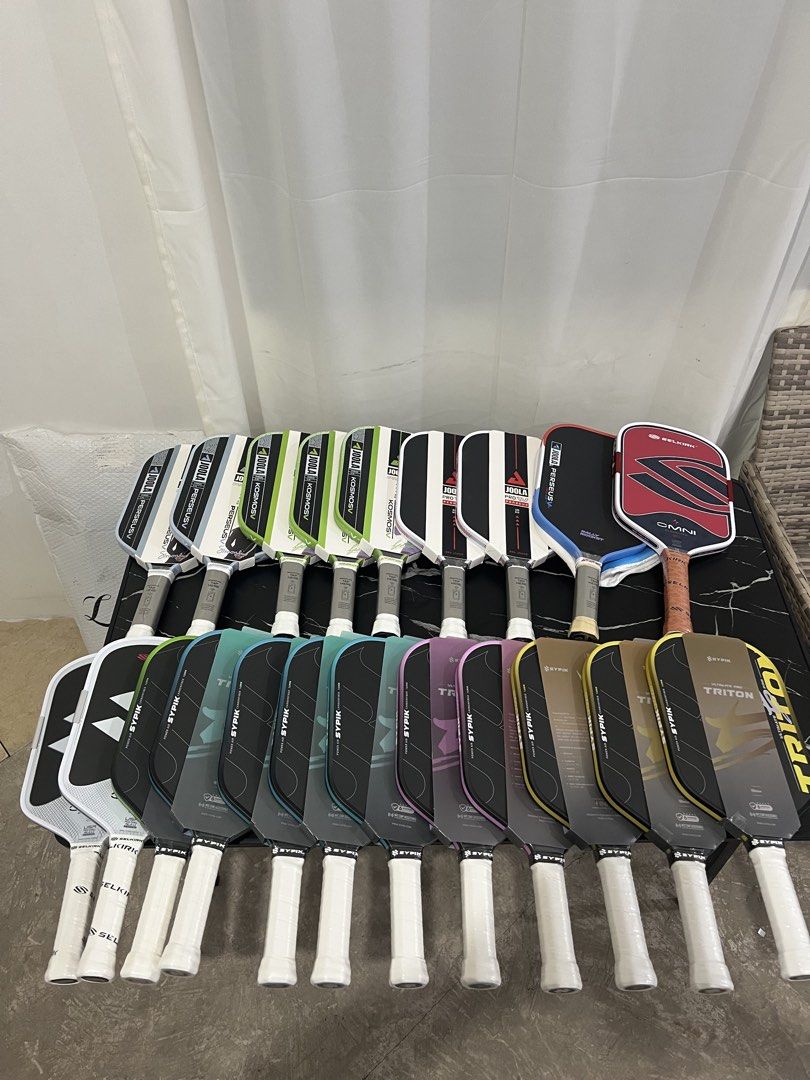 Pickleball Paddles (Category: Racket and Ball Sports) located in Manila. Submitted by zeckie (Listing ID 1466923780, Image 1). Description: 1:1 Replica pickle ball paddles! ALL BRAND NEW.