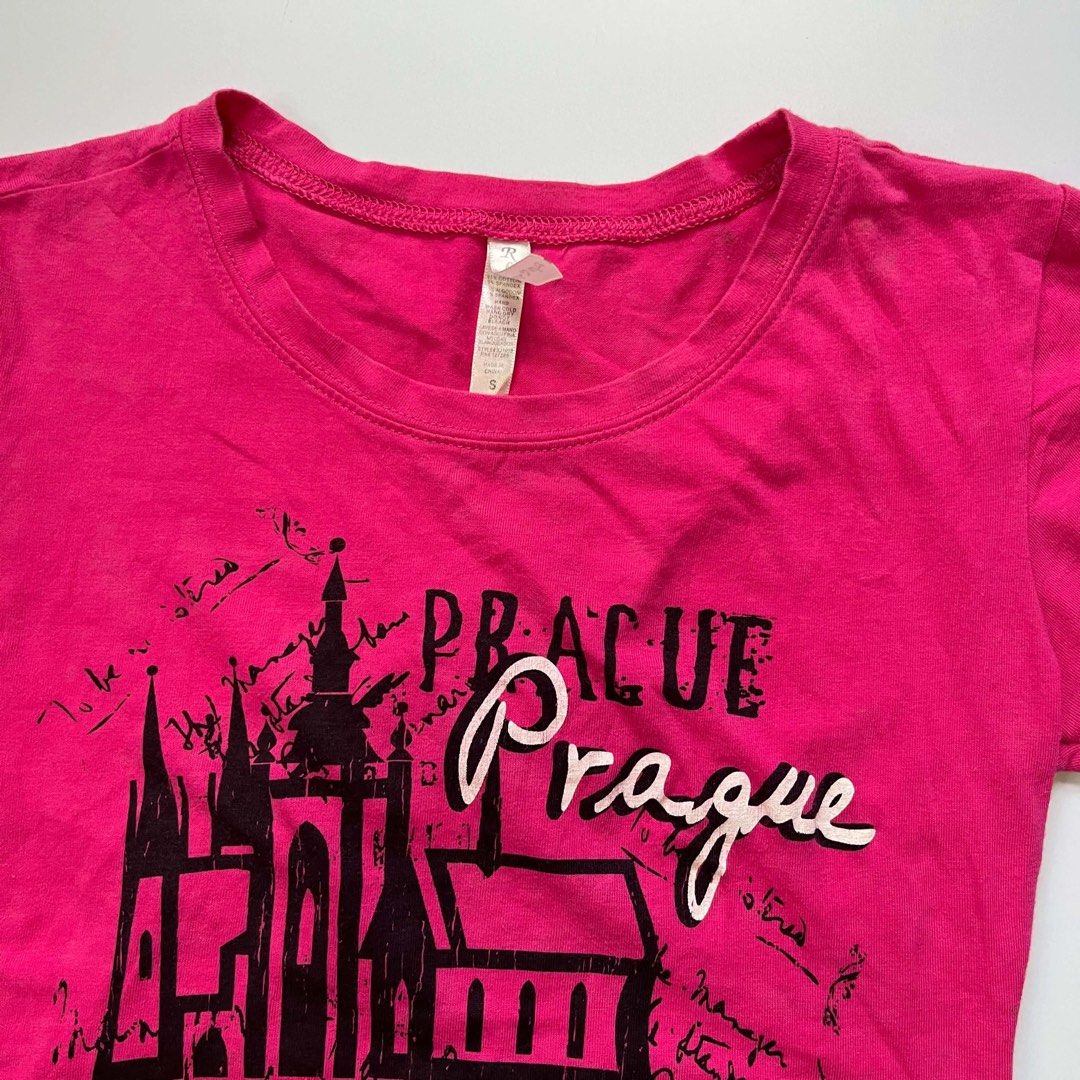 pink prague shirt y2& goth alt type (Category: Shirts) located in Guagua. Submitted by jloww.08 (Listing ID 1466838993, Image 2). Description: dm for deets.
