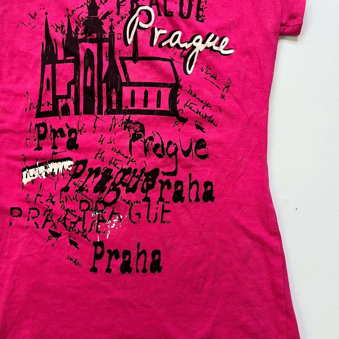 pink prague shirt y2& goth alt type (Category: Shirts) located in Guagua. Submitted by jloww.08 (Listing ID 1466838993, Image 3). Description: dm for deets.
