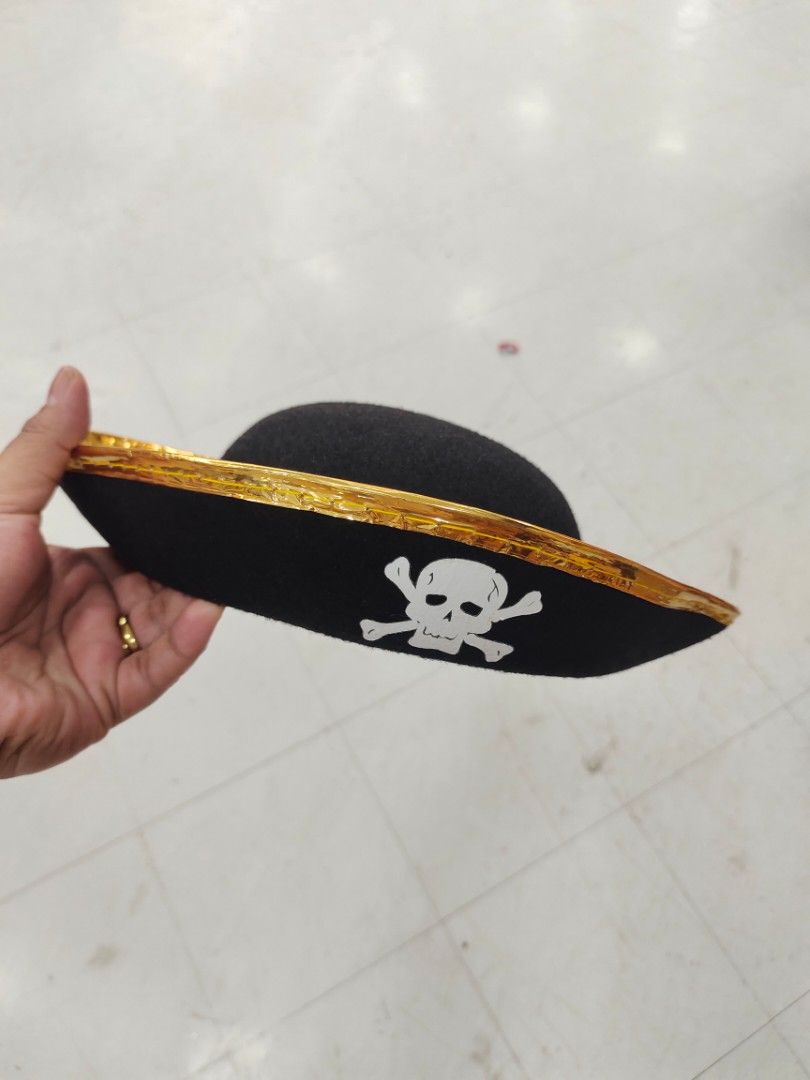 Pirate Hat (Category: Babies & Kids Fashion) located in Manila. Submitted by layagmaryr37323 (Listing ID 1466806794, Image 1). Description: available for retail wholesale kid's and adult size available.
