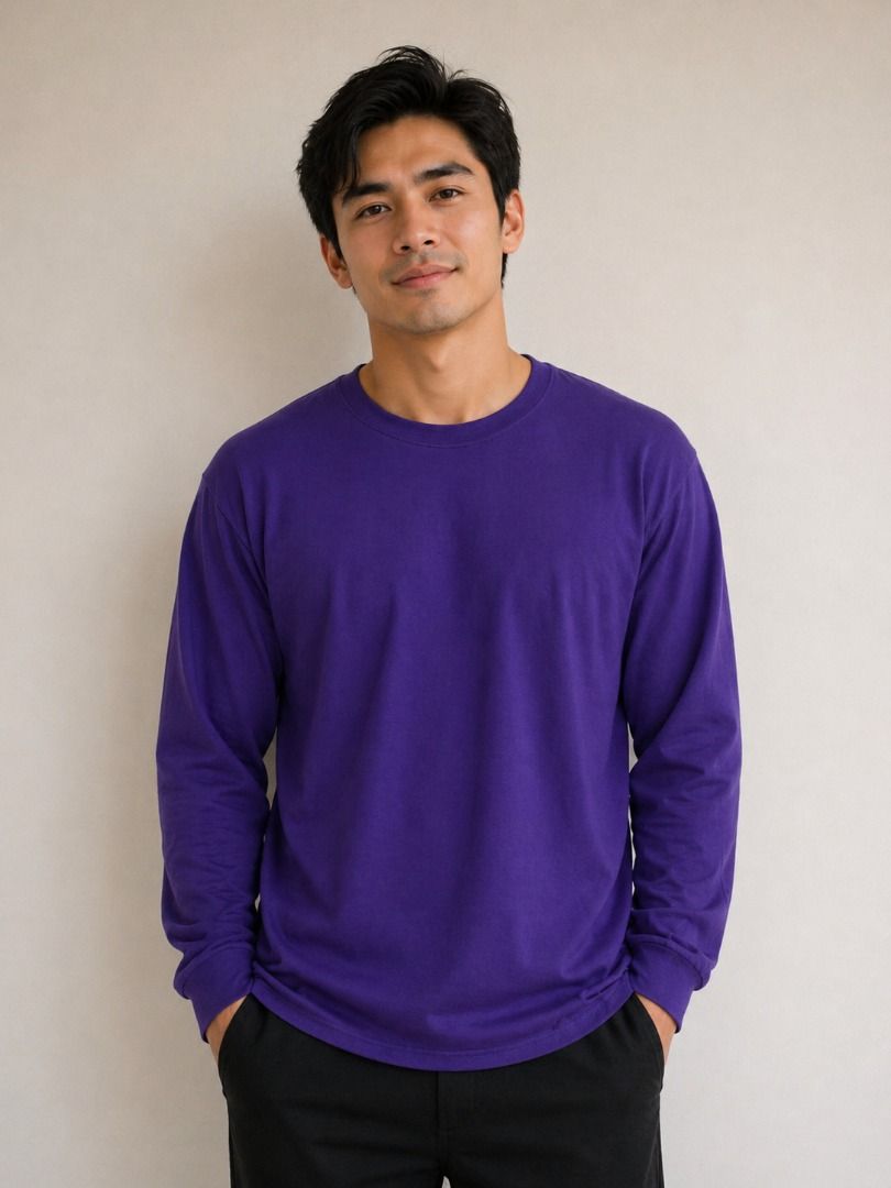 Plain Long Sleeve Cotton Round Neck Unisex (Category: Tshirts & Polo Shirts ) located in Manila. Submitted by townlites (Listing ID 1466850906, Image 3). Description: Size: L, XL, XXL Material: Cotton Round neck Regular fit Casual and comfortable to wear Hand wash or gentle machine wash. Do not bleach. Thick fabric Brand new Good quality.