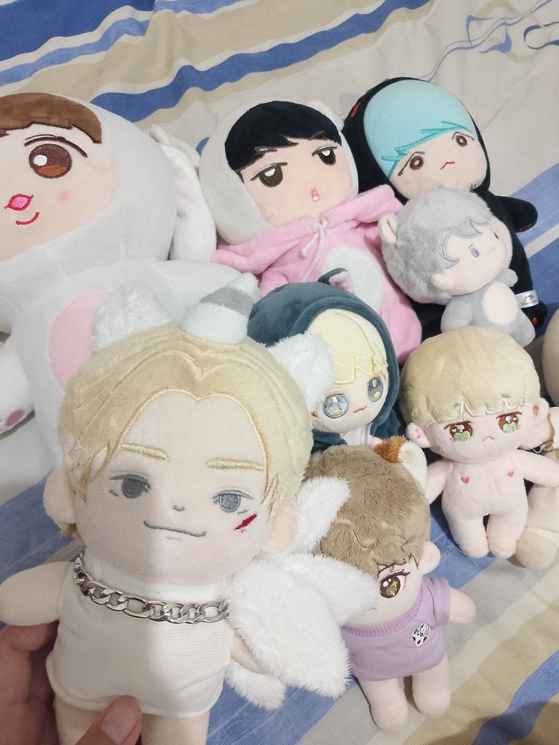 Plush Stuff Dolls Bundle - 9pcs (Category: Plushies & Soft Toys) located in La Trinidad. Submitted by honeysplushies2 (Listing ID 1466913658, Image 3). Description: 9pcs set with clothes na po like new conditions no flaws.