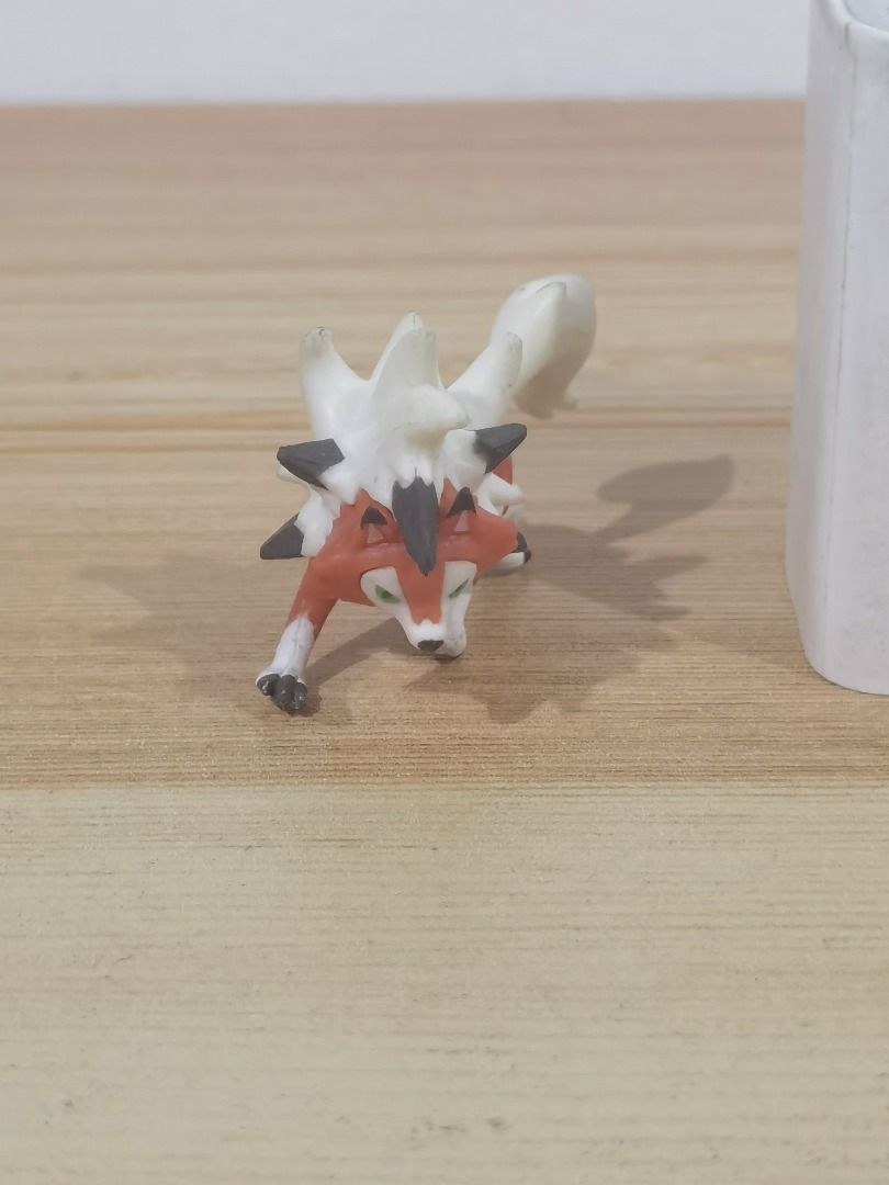 Pokemon - Lycanroc Mini Figure (Category: Character Goods) located in Taguig. Submitted by kalabasza (Listing ID 1466872337, Image 3). Description: 📌 This is a preloved item. Please manage your expectation. 📌 Actual item posted. No base po. As is. 📌 Product Color may slightly vary due to Photographic Lighting. 📌 Location: Taguig 📌 MOP: GCash. Payment first before ship. 📌 MOD: J&T, LBC, GoGo or Lalamove. 📌 DF/SF at buyer's expense. 📌 No ru