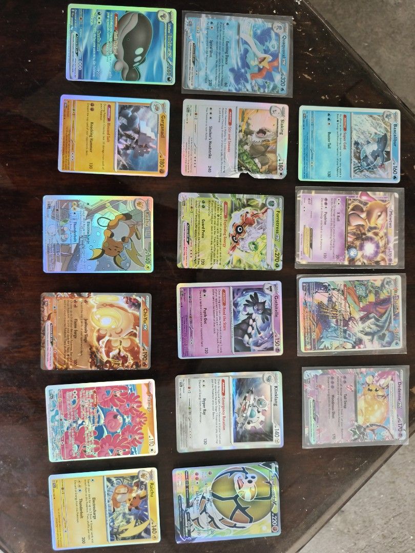 pokemon cards (Category: Trading Cards Accessories) located in Paranaque City. Submitted by judy.arquillos (Listing ID 1466805625, Image 2). Description: POKEMON CARDS FOR SALE ALMOST 70PCS CARDS NABILI KO PO ITO SA GARAGE SALE SA SUBDIVISION SAMIN 3500 FOR TAKE ALL CARDS ONLY.