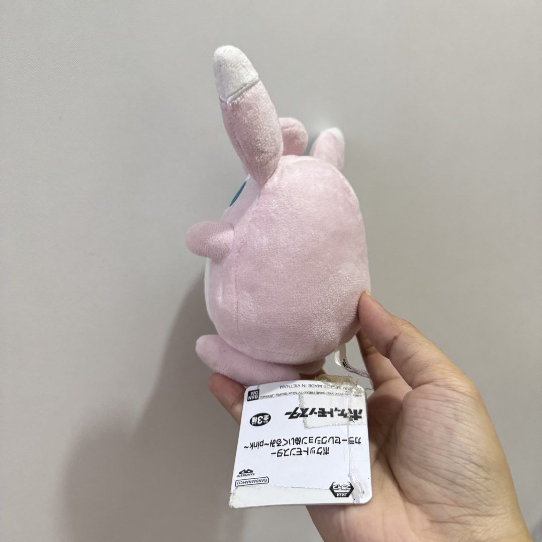 Pokemon Color Selection Wigglytuff Small Plush (Category: Plushies & Soft Toys) located in Manila. Submitted by ashyyel_ (Listing ID 1466858411, Image 2). Description: .