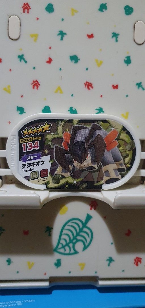 Pokemon Mezastar Tag Terrakion (Category: Character Goods) located in Quezon City. Submitted by collectionneursonline88 (Listing ID 1466936654, Image 1). Description: for collection only .Japan version not usable in Philippines arcade machines 🔄 Meetups Balintawak Camachile 7/11 Quezon City 🛵 Shipping : - Lalamove ( except Provincial) - Flash Express - GogoExpress - LBC 📥 Payment : cash on meetups Gcash.