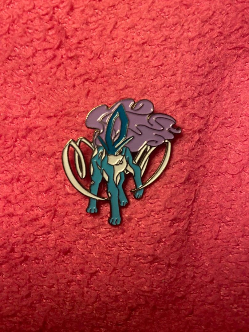 Pokemon Suicune pin (Category: Character Goods) located in Manila. Submitted by adaluvlace (Listing ID 1466834525, Image 1). Description: .