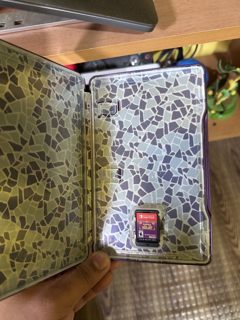 Pokemon Violet (Category: Nintendo) located in Pililla. Submitted by eron_jude (Listing ID 1466804892, Image 2). Description: Pokemon Violet with steel book case rfs: done with the game already Can do meet ups near Pililla/Tanay | Shipping via lalamove.