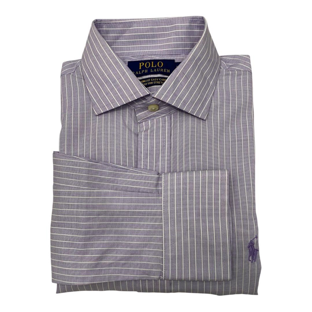 📌Polo Ralph Lauren Button Down (Category: Formal Shirts) located in Cebu City. Submitted by ishanggdumpyy (Listing ID 1466897480, Image 1). Description: color rate: 9.5/10 excellent condition dimes: W 20 | L 29 issue: minimal stain/washable .
