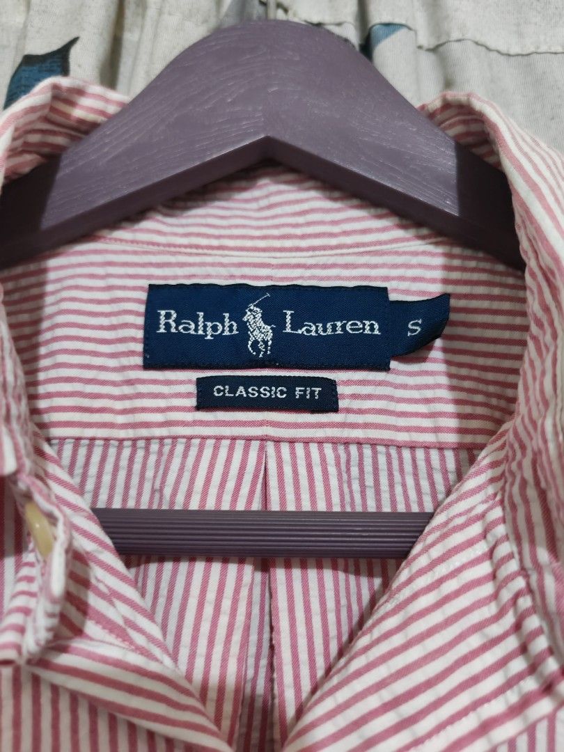 POLO RALPH LAUREN SHORT SLEEVE BUTTON DOWN (Category: Activewear) located in Marikina City. Submitted by lucky.sushi (Listing ID 1466903758, Image 3). Description: POLO RALPH LAUREN SHORT SLEEVE BUTTON DOWN SIZE SMALL FITS LARGE W22 X L29 EXCELLENT CONDITION NO ISSUE P2000.