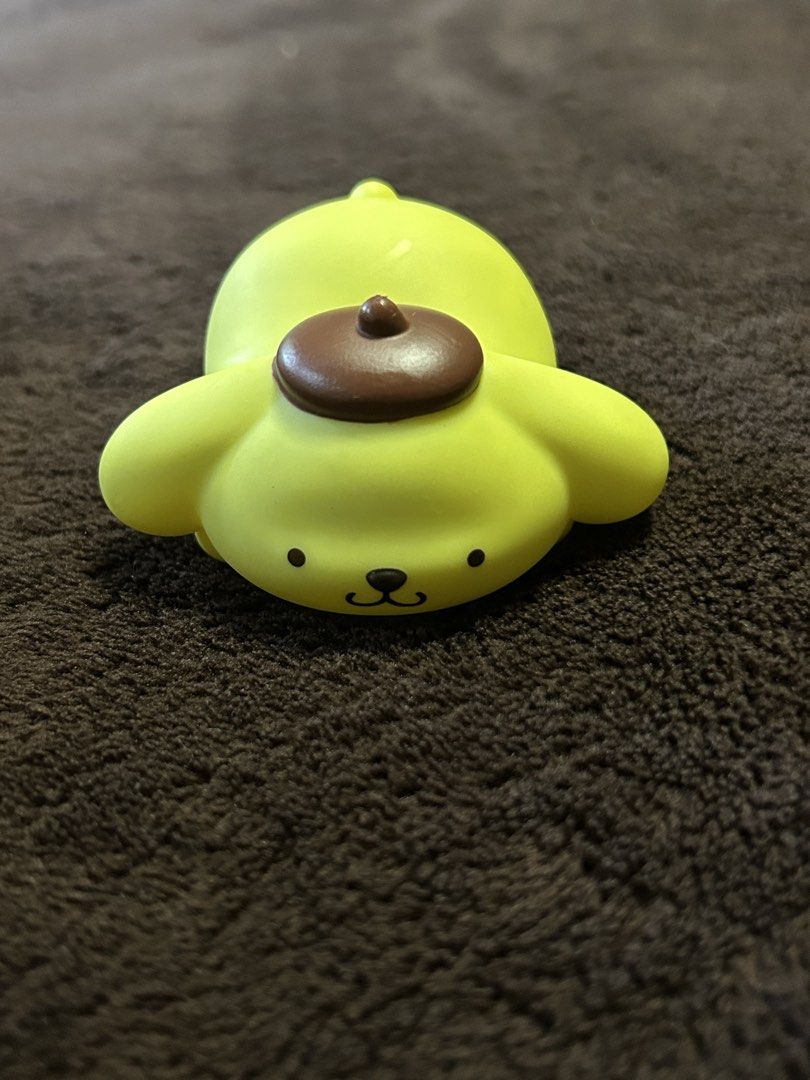 Pompompurin Sanrio Gashapon Charm (Category: Character Goods) located in Mandaluyong City. Submitted by berrycherryy (Listing ID 1466781626, Image 3). Description: Pompompurin Gashapon Figure P120 - From 🇯🇵 - Brand new (just stored) - Missing inclusion— see last photo; but still can be displayed Location: Mandaluyong City MOP: GCash/BPI/Gotyme/Maribank MOD: J&T/Lalamove/LBC .