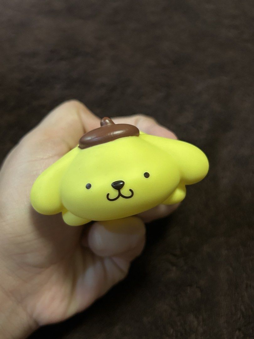 Pompompurin Sanrio Gashapon Charm (Category: Character Goods) located in Mandaluyong City. Submitted by berrycherryy (Listing ID 1466781626, Image 1). Description: Pompompurin Gashapon Figure P120 - From 🇯🇵 - Brand new (just stored) - Missing inclusion— see last photo; but still can be displayed Location: Mandaluyong City MOP: GCash/BPI/Gotyme/Maribank MOD: J&T/Lalamove/LBC .