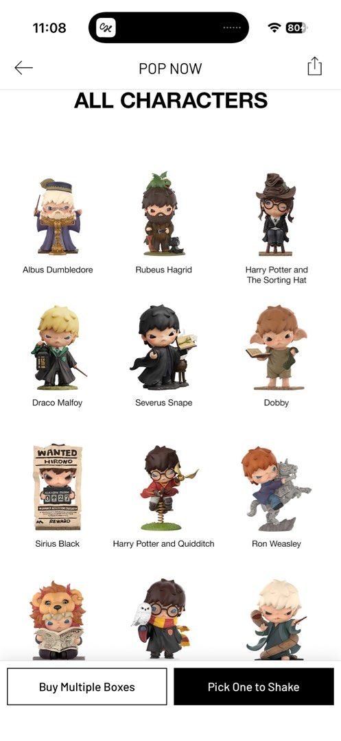 Popmart Hirono Harry Potter Set Blindbox (Category: Vintage Collectibles) located in Rizal. Submitted by coolfindsshop (Listing ID 1466794059, Image 2). Description: ✨Can prioritize payment first 📌Meetups in Sm Masinag, Ayala feliz, Lrt antipolo station, cubao malls by sched 🚚Grab and Lalamove possible by buyer's booking for your safety control so you are assured no scam 📩💸Can nego if getting two or more! Feel free to inquire.