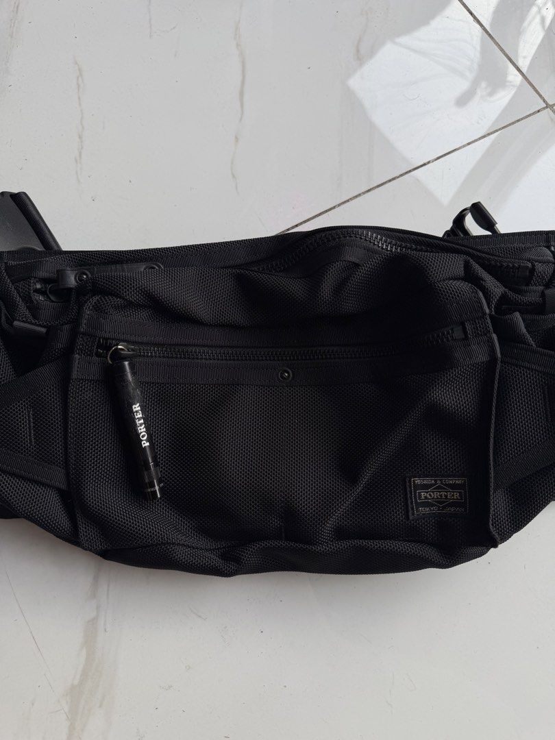 Porter Yoshida Crossbody Bag (Category: Belt bags, Clutches and Pouches) located in Makati City. Submitted by dailypickups_ (Listing ID 1466870456, Image 2). Description: Small size In excellent condition Made in: Japan.