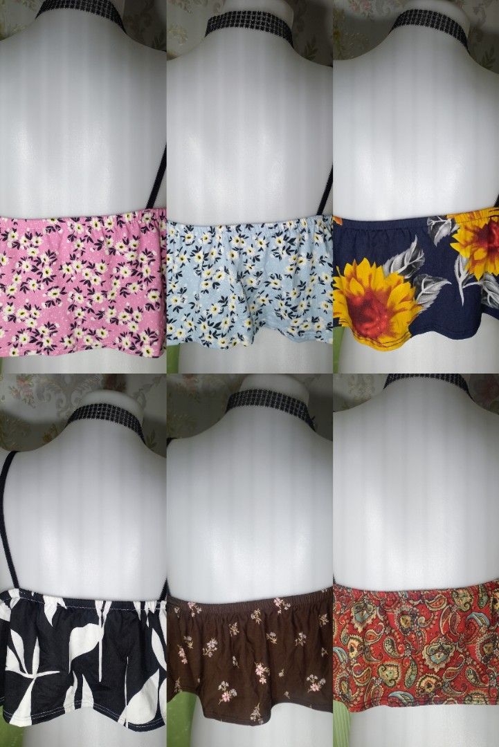 Preloved Brallette Peplum Croptop (Category: Others Tops) located in Dasmarinas. Submitted by ms.happycorsets (Listing ID 1466913776, Image 2). Description: 180 each Brallette Peplum Croptop Can Fit small to medium size Starting waistline 26-29 inches Stretchable Fabric Padded bra No Under wire Cup B No flaws Actual Photo Color may Change due to Camera Flash 💕 Disregard the lines due to flash Please Manage your Expectations 💕.