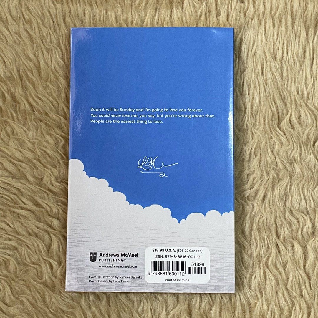 Pre-loved Soon It Will Be Sunday by Lang Leav (Category: Storybooks) located in Paranaque City. Submitted by rdcdomo (Listing ID 1466821299, Image 2). Description: .