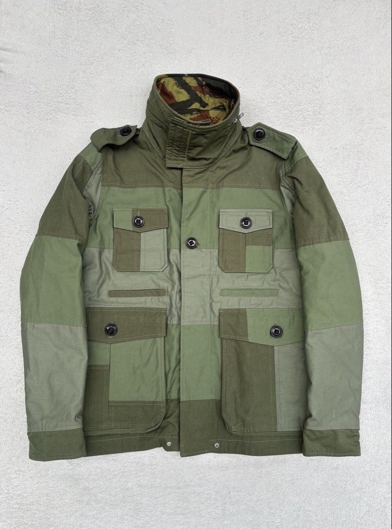 PRPS Goods Utility Mountain Field Sample Jacket (Category: Coats, Jackets and Outerwear) located in Baguio. Submitted by thecollector2600 (Listing ID 1466790752, Image 1). Description: PRPS Goods Utility Mountain Field Sample Jacket Good as new Large on tag Cotton materials Polyester Lining Pit to pit-23” Length-28” Shoulder-20” Sleeves -26” 3,500.