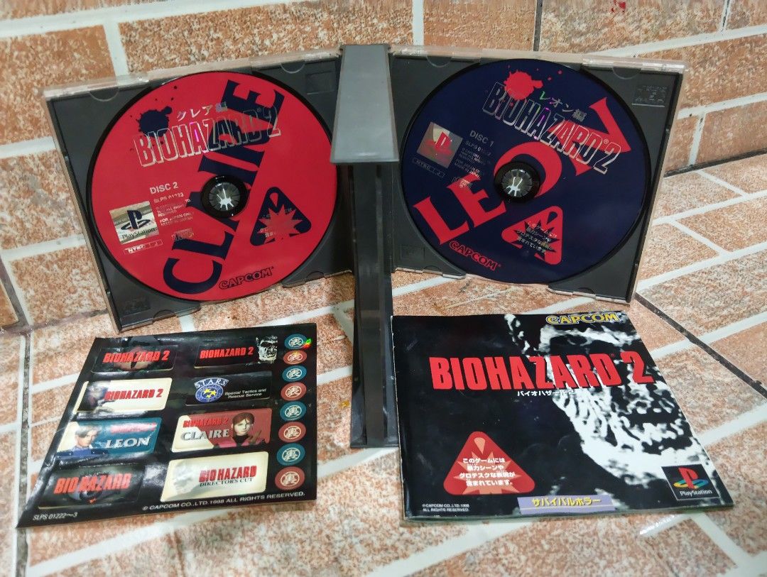 Ps1 game Resident evil 2 (Ntsc-) (Category: PlayStation) located in Caloocan City. Submitted by jbfuenzalida27 (Listing ID 1466914216, Image 2). Description: Ps1 game Tested and working Ntsc-J Biohazard 2 (2 Disc) Price: 600 Meetup: c3 caloocan or pick up.
