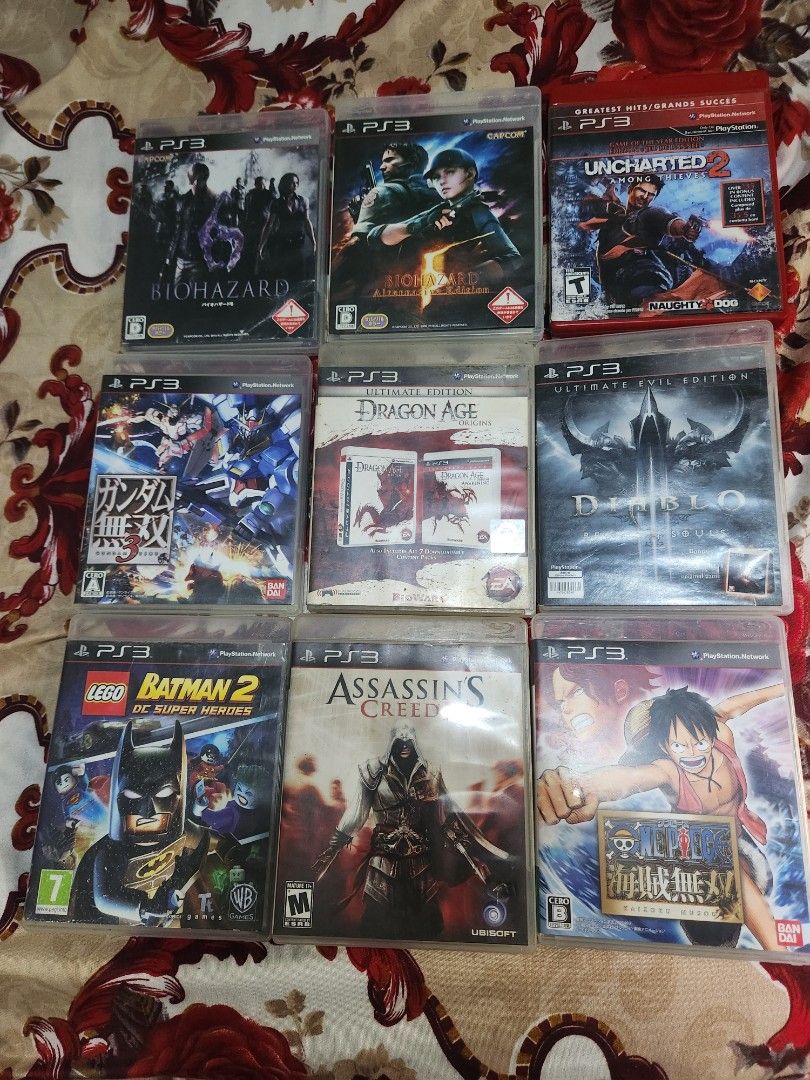 Ps3 Action Adventure Games (Category: PlayStation) located in Caloocan City. Submitted by jayrevidizo (Listing ID 1466799895, Image 1). Description: For sale Ps3 CD games -All working and tested -1 day warranty for test -Have discount if you avail atleast two disc -Can pick up or Deliver via Lalamove or LBC Pm for inquiry 🙂.