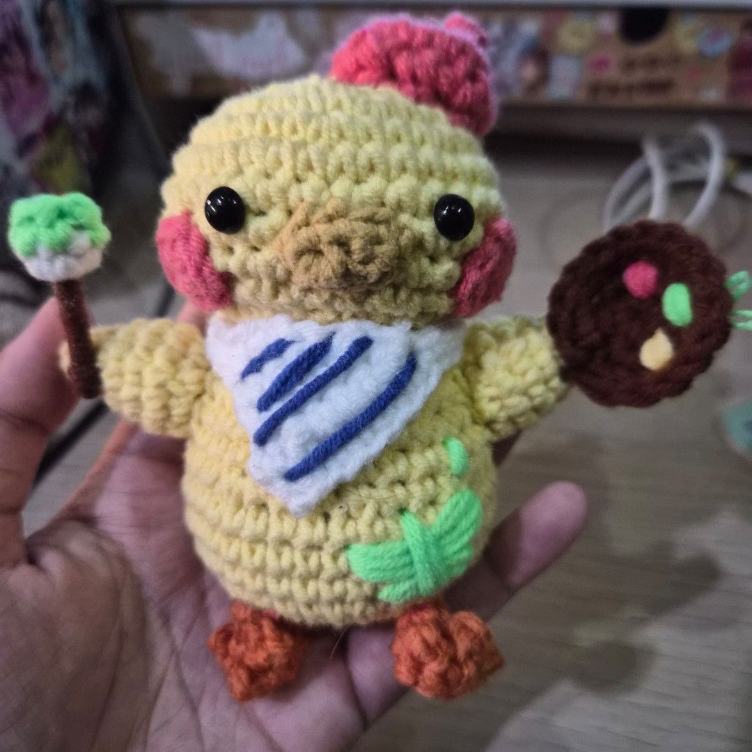 Rafayel Crochet (Category: Plushies & Soft Toys) located in Cavite. Submitted by penguen (Listing ID 1466868317, Image 1). Description: selling my preloved rafayel art crochet plush (bought from a crochet artist) for only 100php mop: gcash, bpi.