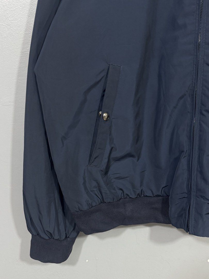 Ralph Lauren - Nylon Harrington Jacket (Category: Coats, Jackets and Outerwear) located in Manila. Submitted by sophisticatedgoons (Listing ID 1466926721, Image 3). Description: Polo Ralph Lauren Nylon Harrington Jacket Size: XL Dimes: 26 x 29 In good condition No major issue Flaw/s: White stain in chest part near pony logo (check pic #5). barely noticeable Presentable and authentic See details in the picture.