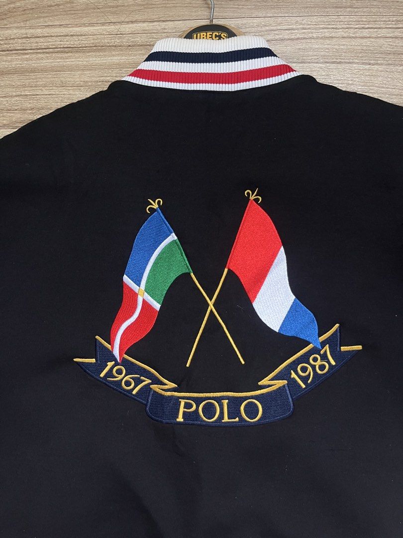 RALPH LAUREN CROSS FLAGS JACKET ( RARE PIECE ) (Category: Coats, Jackets and Outerwear) located in Cebu City. Submitted by fierce.vincent (Listing ID 1466898548, Image 3). Description: RALPH LAUREN CROSS FLAGS JACKET ( RARE PIECE ) 21 x 27 / MED ON TAG GOOD AS NEW 3750 FREESHIP .
